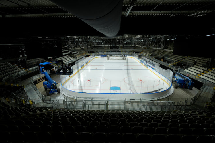 Hockey at the Winter Olympics will be played on shorter ice than NHL dimensions